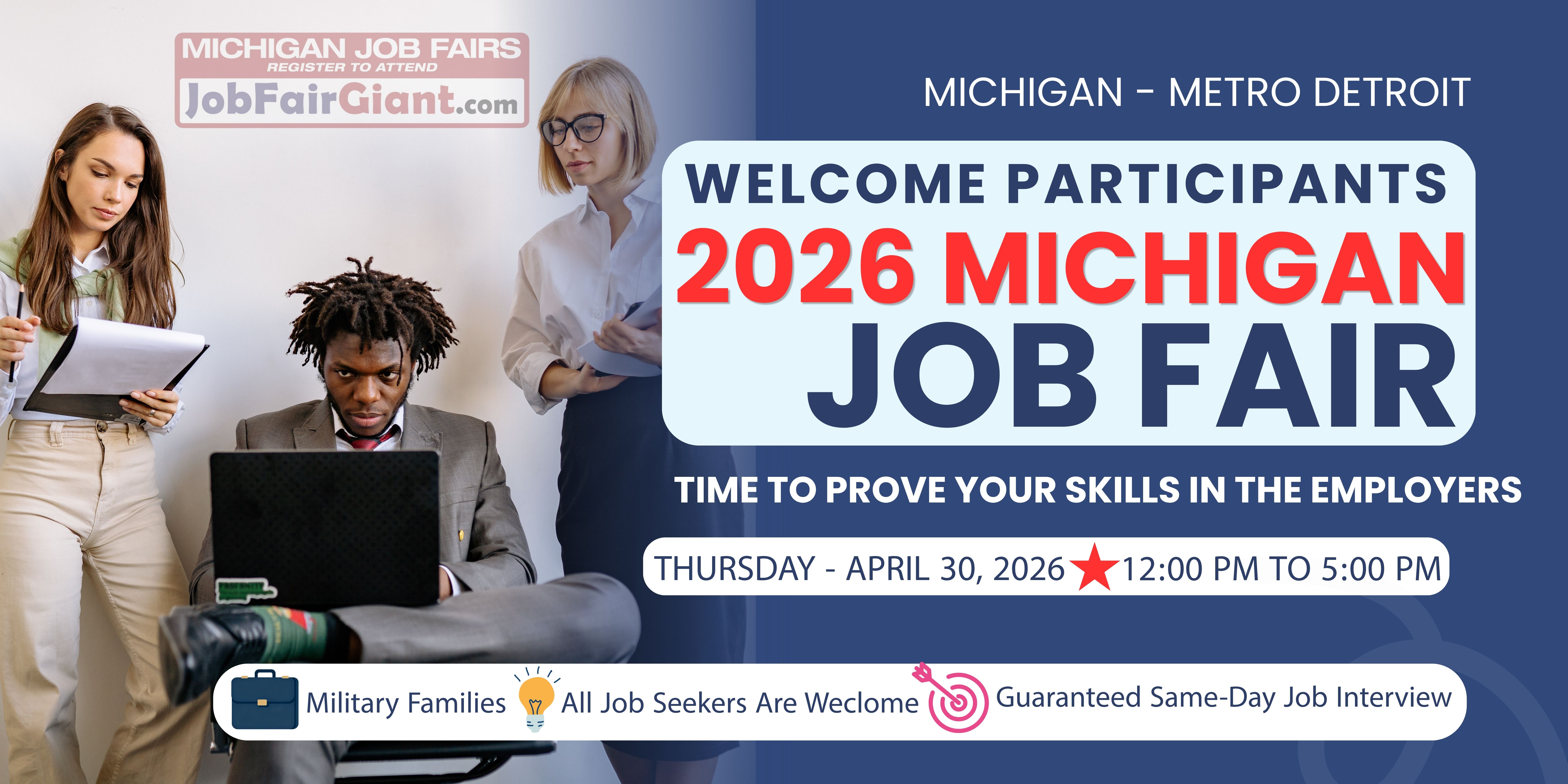 Michigan Metro Detroit Online Job Fair